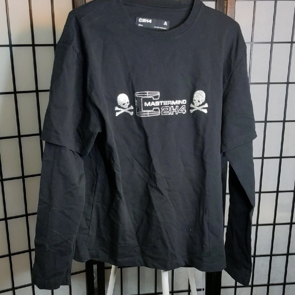 C2H4 X MASTERMIND JAPAN Double Layer Long Sleeve T-shirt